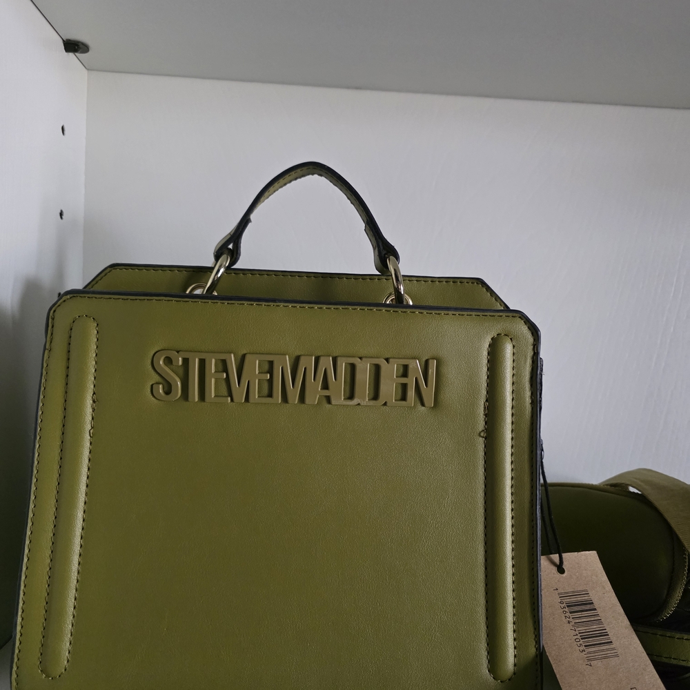 Steve Madden Olive Green Satchel